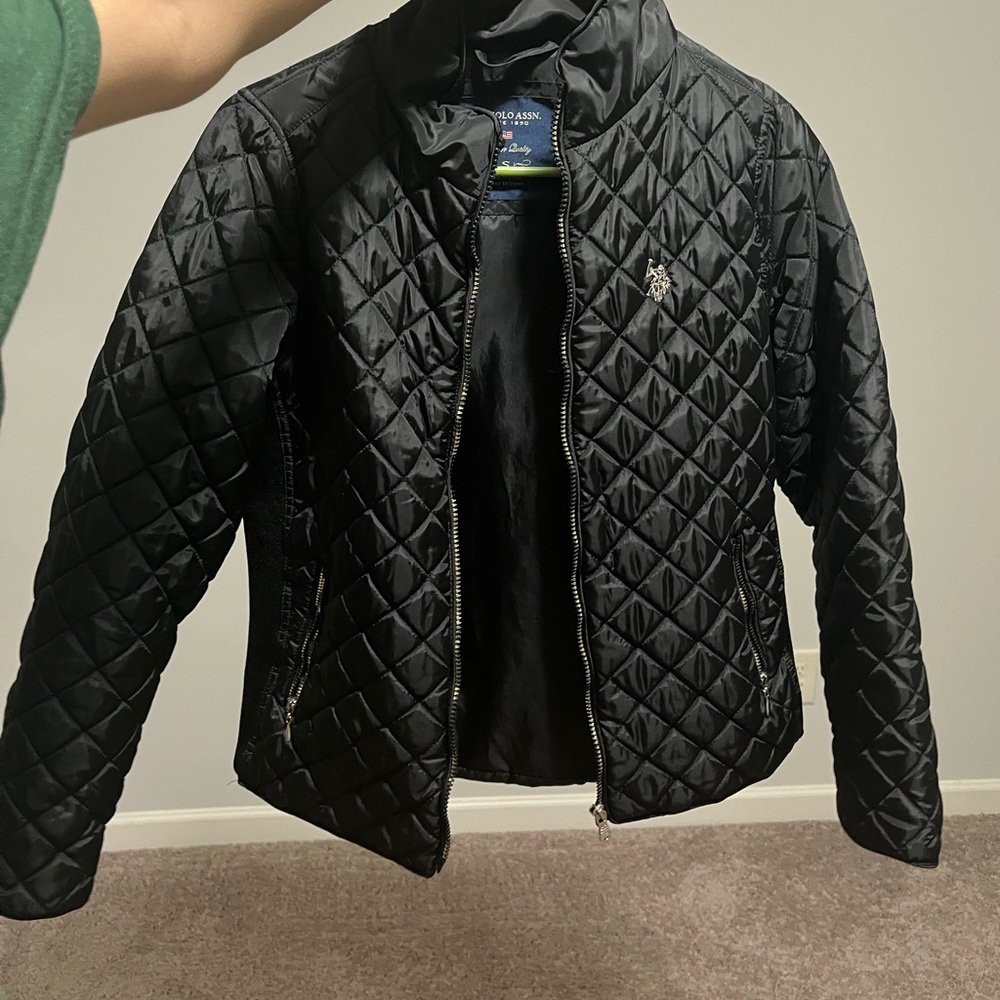 Us polo assn quilted zip uo jacket